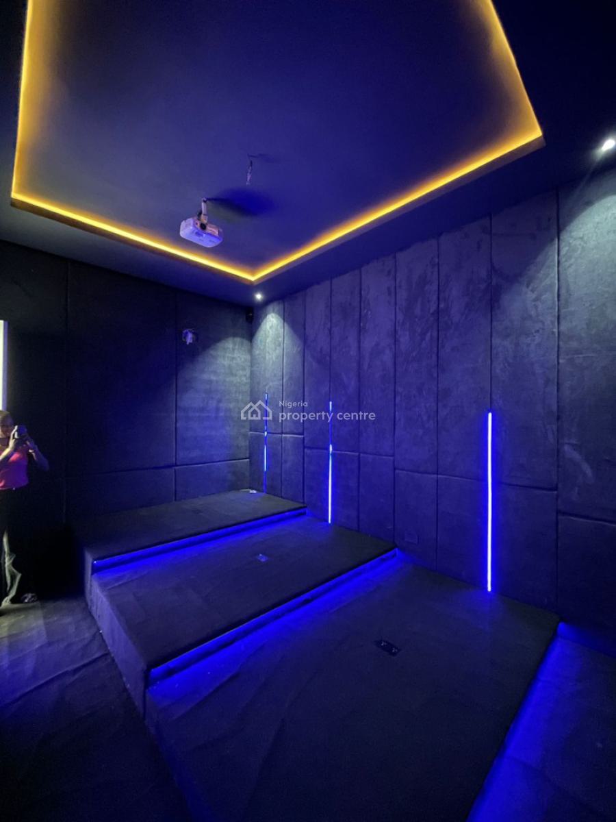 Gigantic 6 Bedroom Detached Duplex with Swimming Pool, Bq, Feautures a Private Cinema, Massive Compound Space, Ikota, Lekki, Lagos, Detached Duplex for Sale