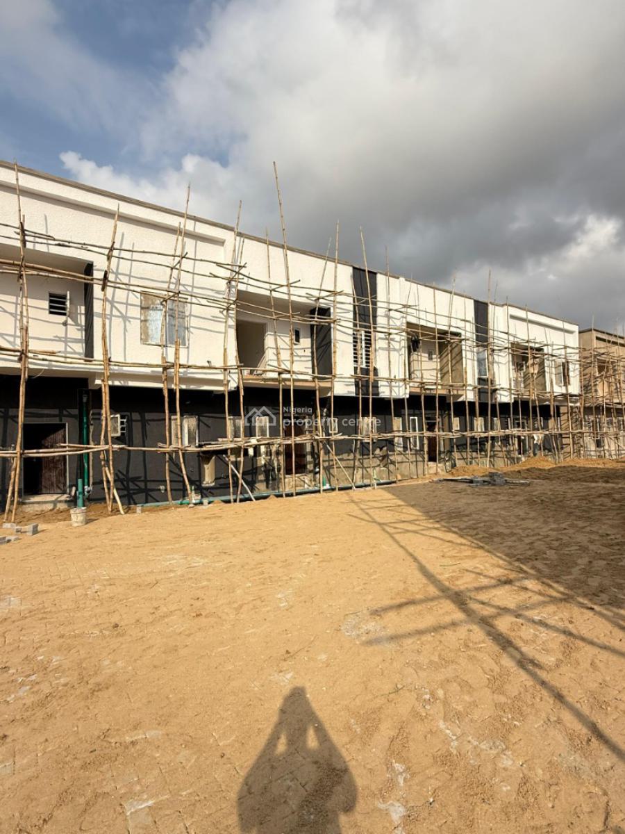 Exquisite 3 Bedroom Terrace with Pool, Gym & Solar in a Serene Estate, Abraham Adesanya, Opposite Charterhouse British School, Ogombo, Ajah, Lagos, Terraced Duplex for Sale