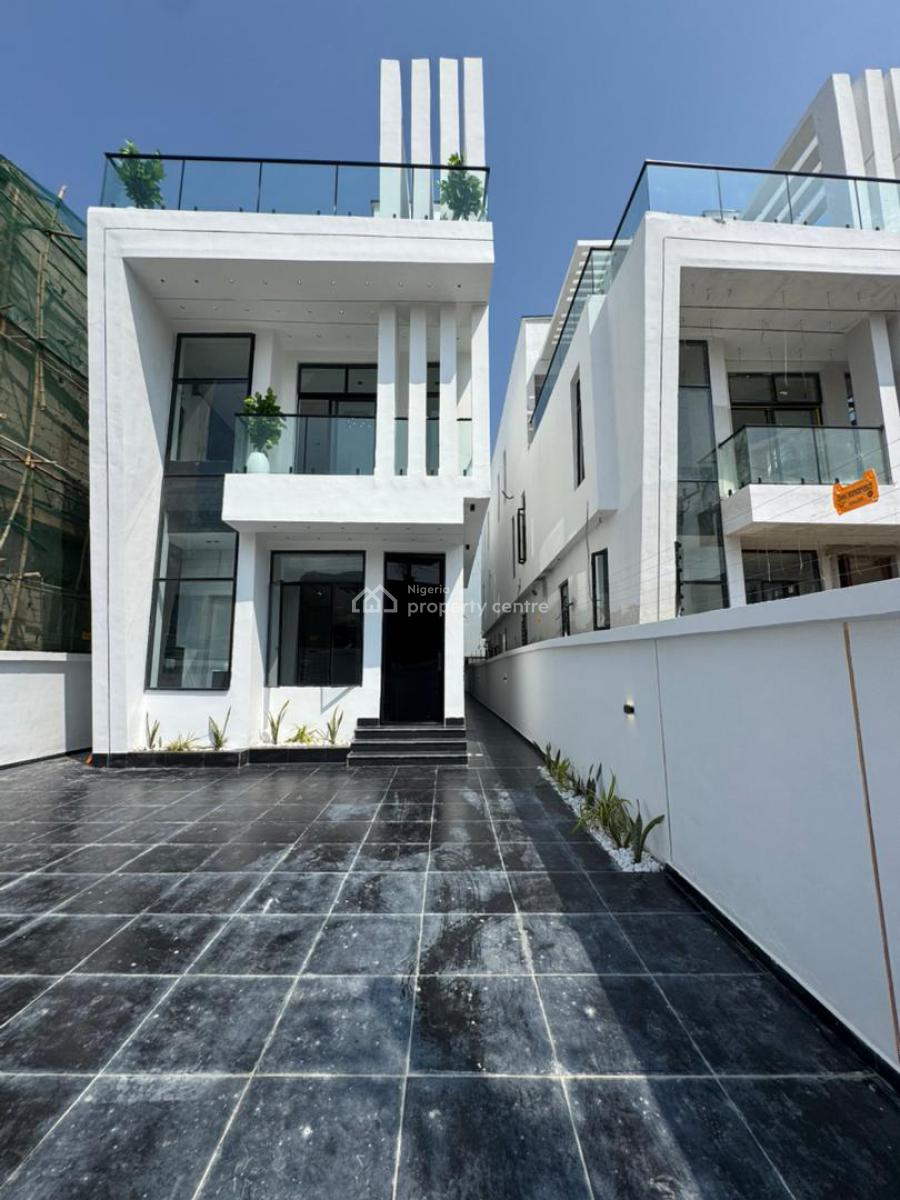 Gorgeous 5 Bedroom Duplex with a Bq, Pool, Gym, Cinema, Chevron, Lekki, Lagos, House for Sale