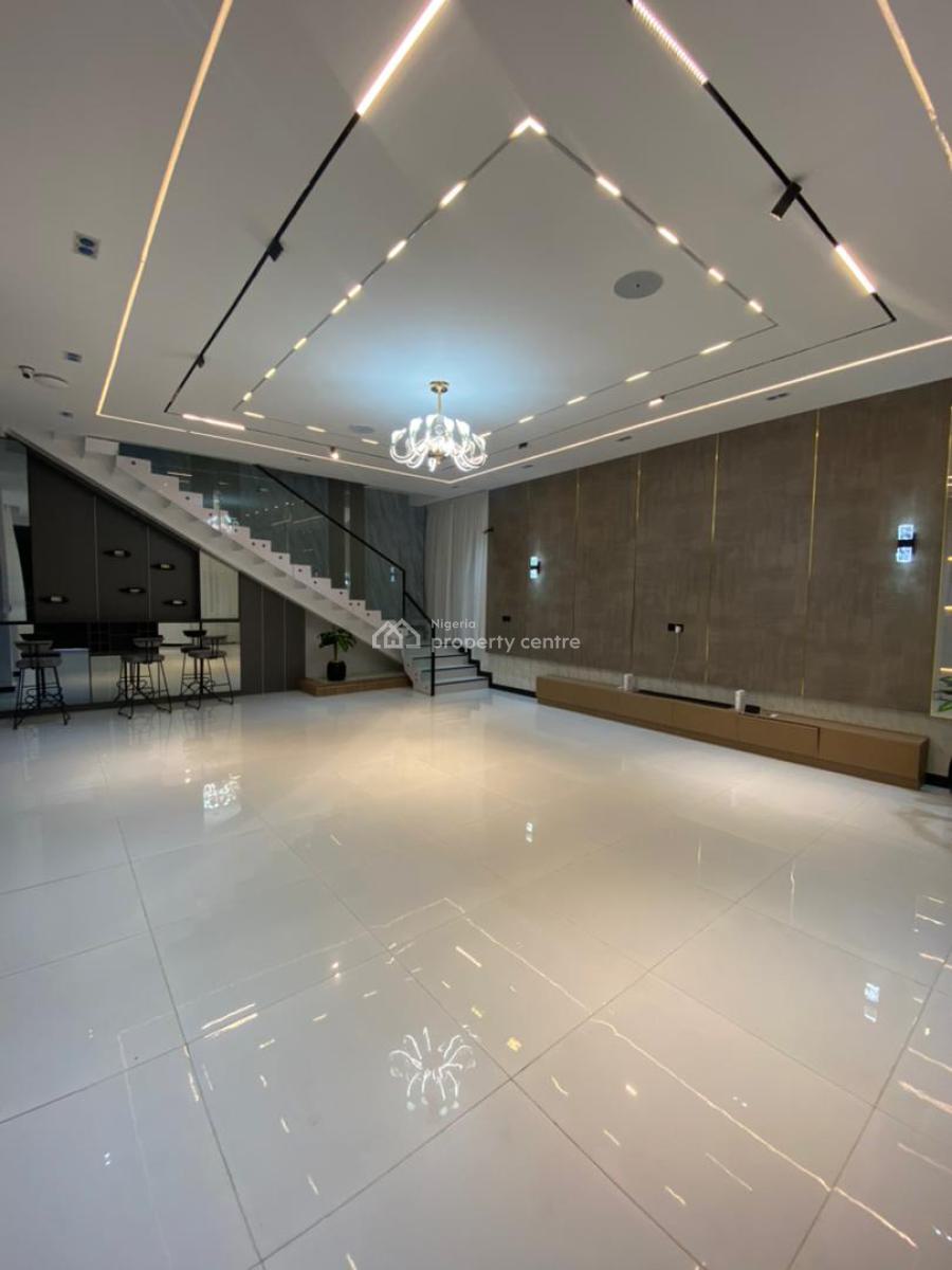 Gorgeous 5 Bedroom Duplex with a Pool,bq,cinema, Chevron Tollgate, Lekki, Lagos, House for Sale
