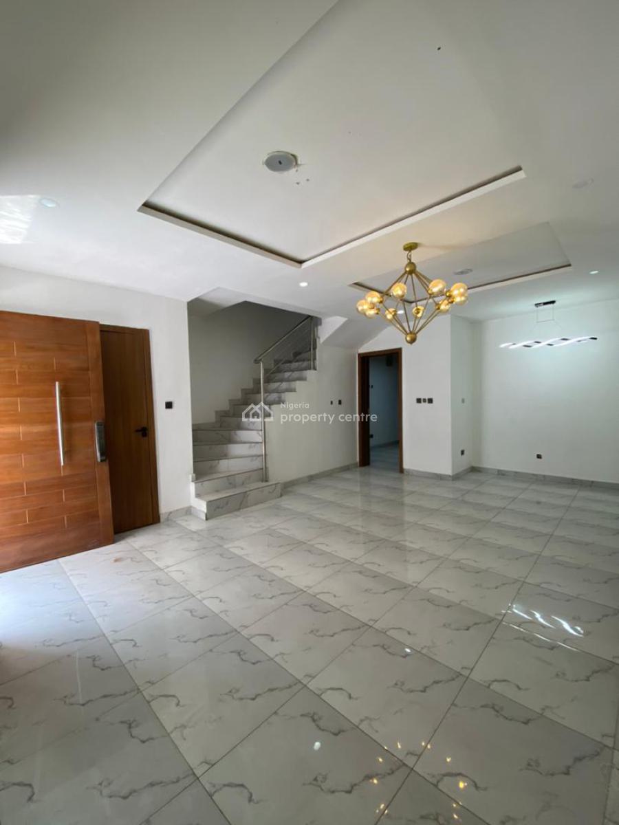 Elegant 4 Bedroom Terrace Duplex with a Pool and Gym, Chevron, Lekki, Lagos, House for Sale
