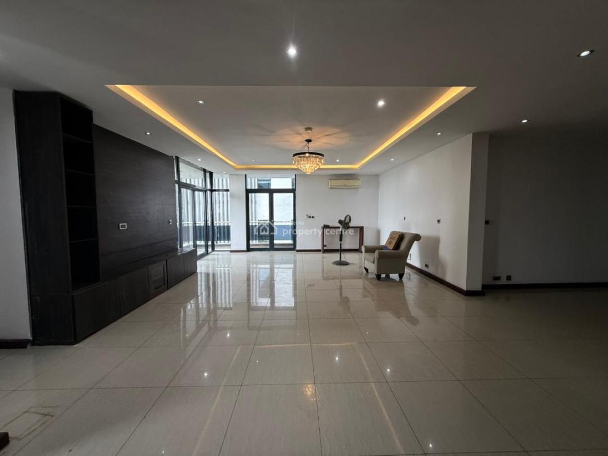 Serviced 3 Bedroom Apartment with Swimming Pool, Gym Bq & Study, Old Ikoyi, Ikoyi, Lagos, Flat / Apartment for Rent