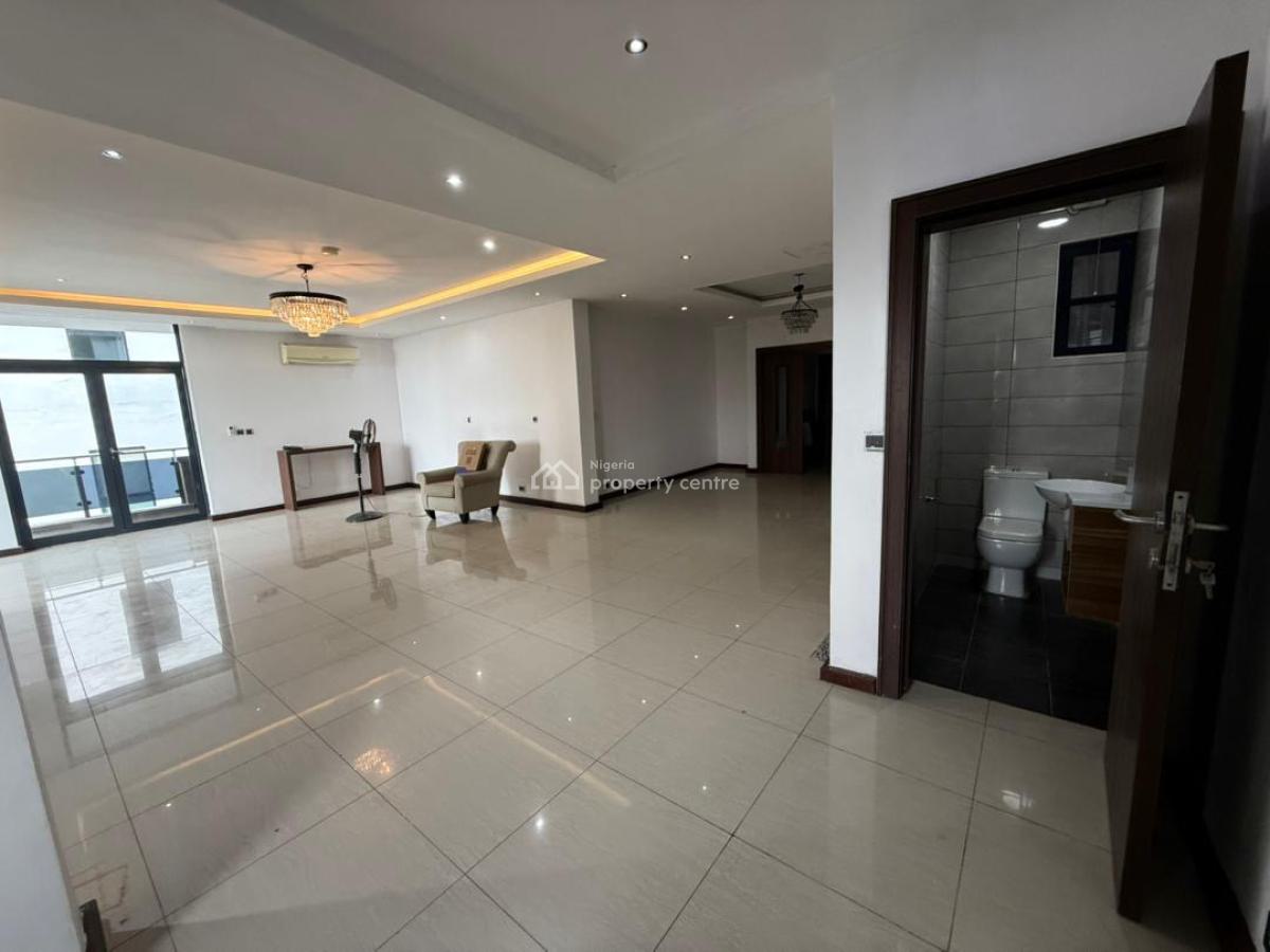 Serviced 3 Bedroom Apartment with Swimming Pool, Gym Bq & Study, Old Ikoyi, Ikoyi, Lagos, Flat / Apartment for Rent