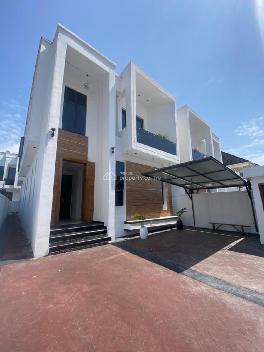 Gorgeous 5 Bedroom Duplex with a Bq, Chevron, Lekki, Lagos, House for Sale