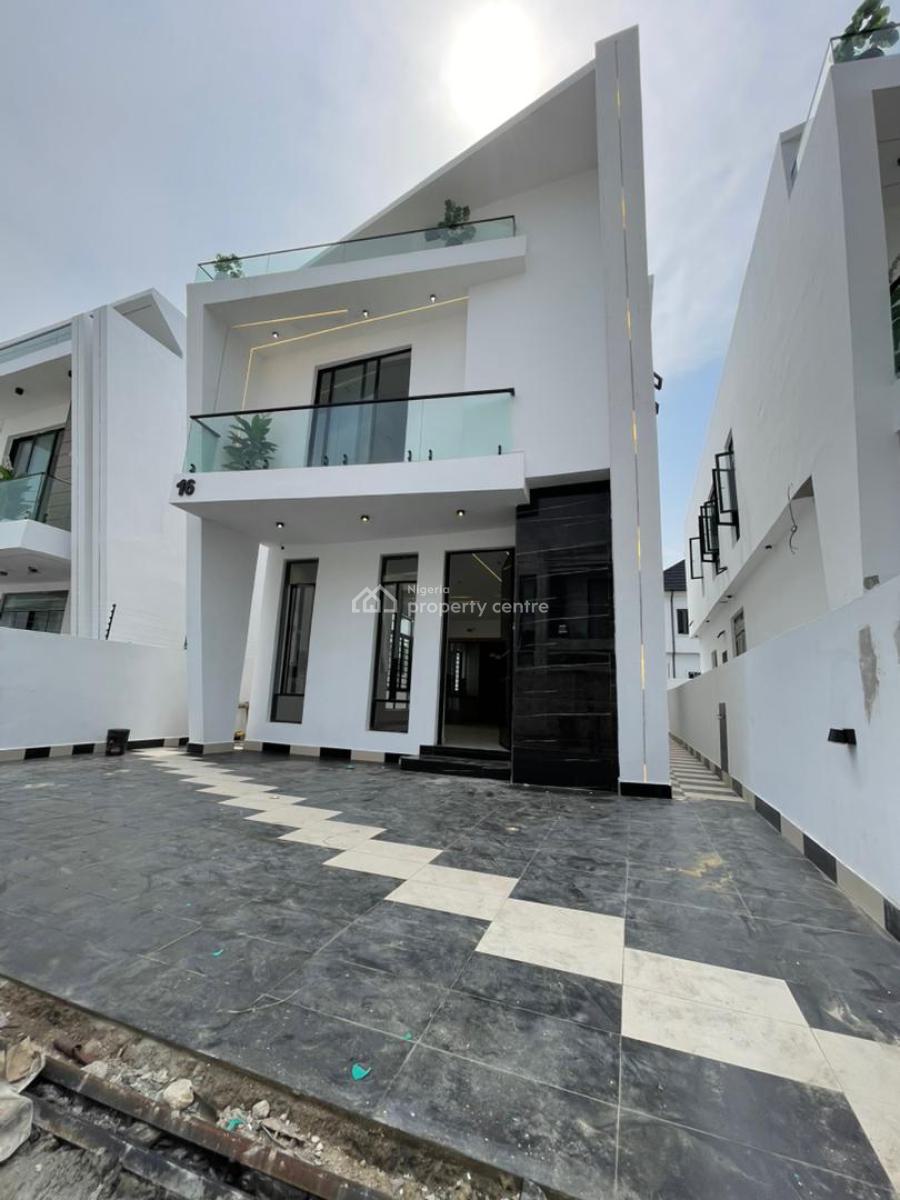 Minimalistic Luxury Finished 4 Bedroom Fully Detached Duplex with Bq, Orchid, Lekki, Lagos, Detached Duplex for Sale