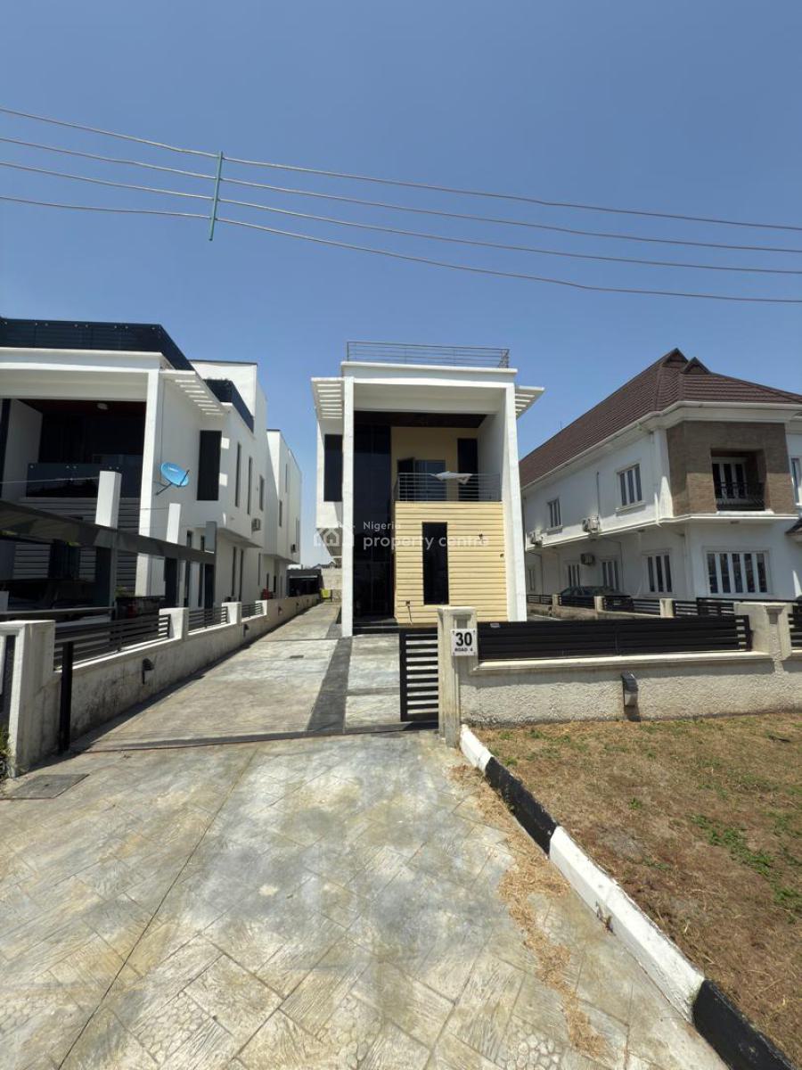 Aesthetically Pleasing 5 Bedroom Duplex with a Bq and Pool, Osapa, Lekki, Lagos, House for Sale