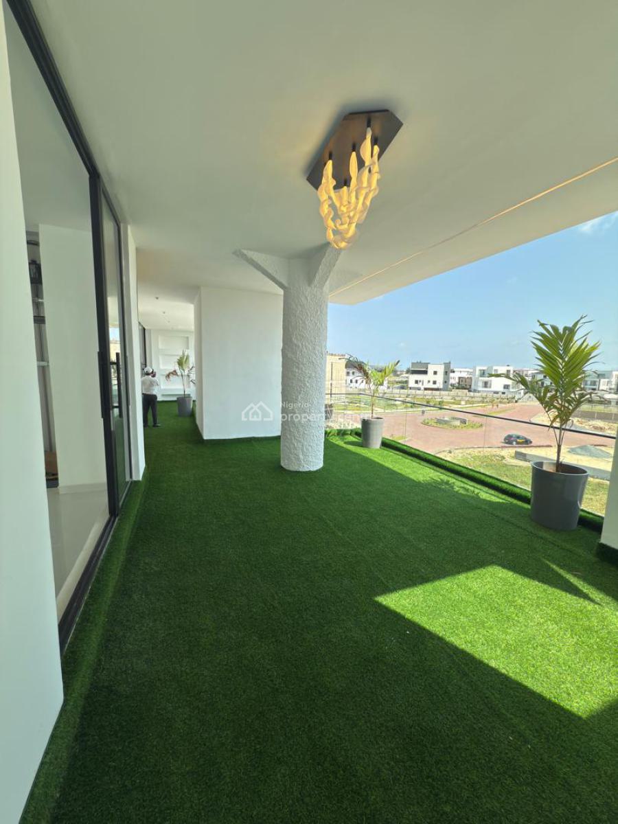 Massive 5 Bedroom Duplex with a Bq, Pool and Cinema, Osapa, Lekki, Lagos, House for Sale