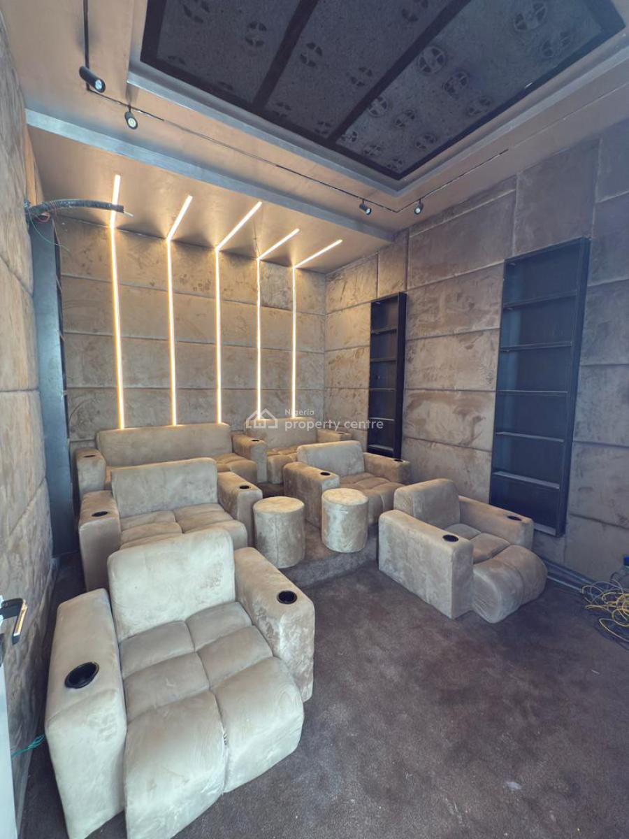 Massive 5 Bedroom Duplex with a Bq, Pool and Cinema, Osapa, Lekki, Lagos, House for Sale