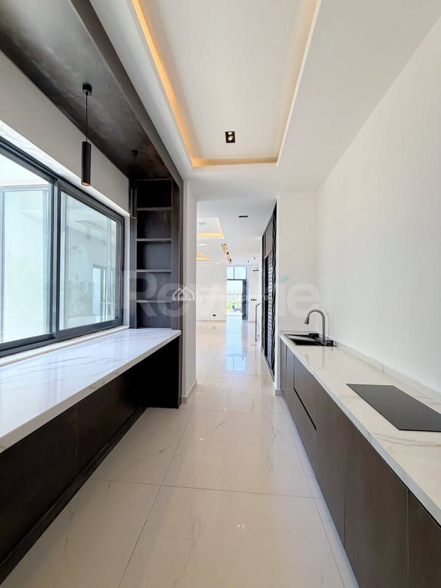 Contemporary Smart 5 Bedroom Detached Home with Cinema & Pool, Cowrie Creek Estate, Ikate, Lekki, Lagos, Detached Duplex for Sale