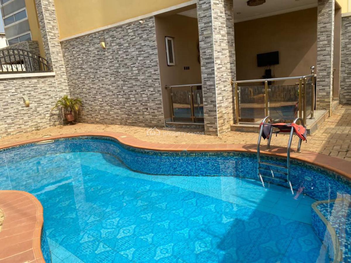 Standard  5 Bedroom Terrace Duplex with a Private Poool, Katampe, Abuja, Terraced Duplex for Sale