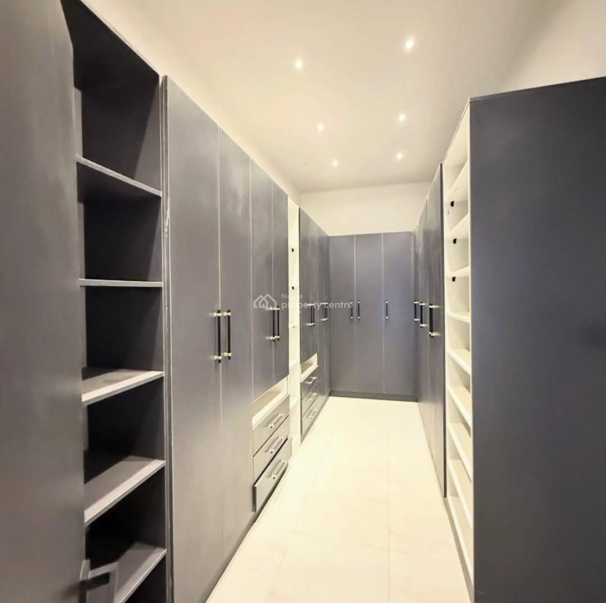 Newly Constructed 5 Bedroom Duplex with 2 Rooms Bq ,swimming Pool, Elevator, Guzape District, Abuja, Detached Duplex for Sale