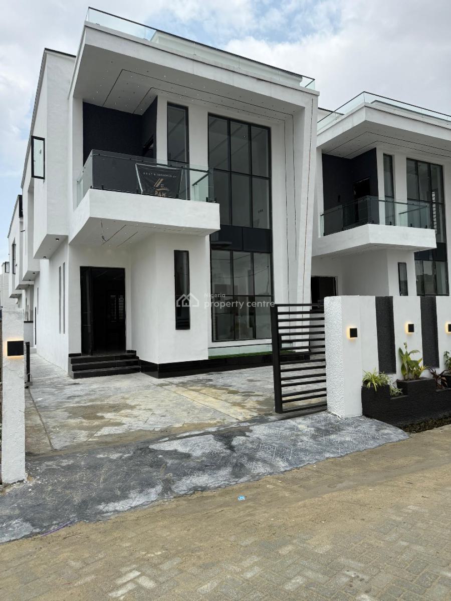 4 Bedroom Detached Duplex with a Bq for with a Private Compound, Ajah, Lagos, Detached Duplex for Sale