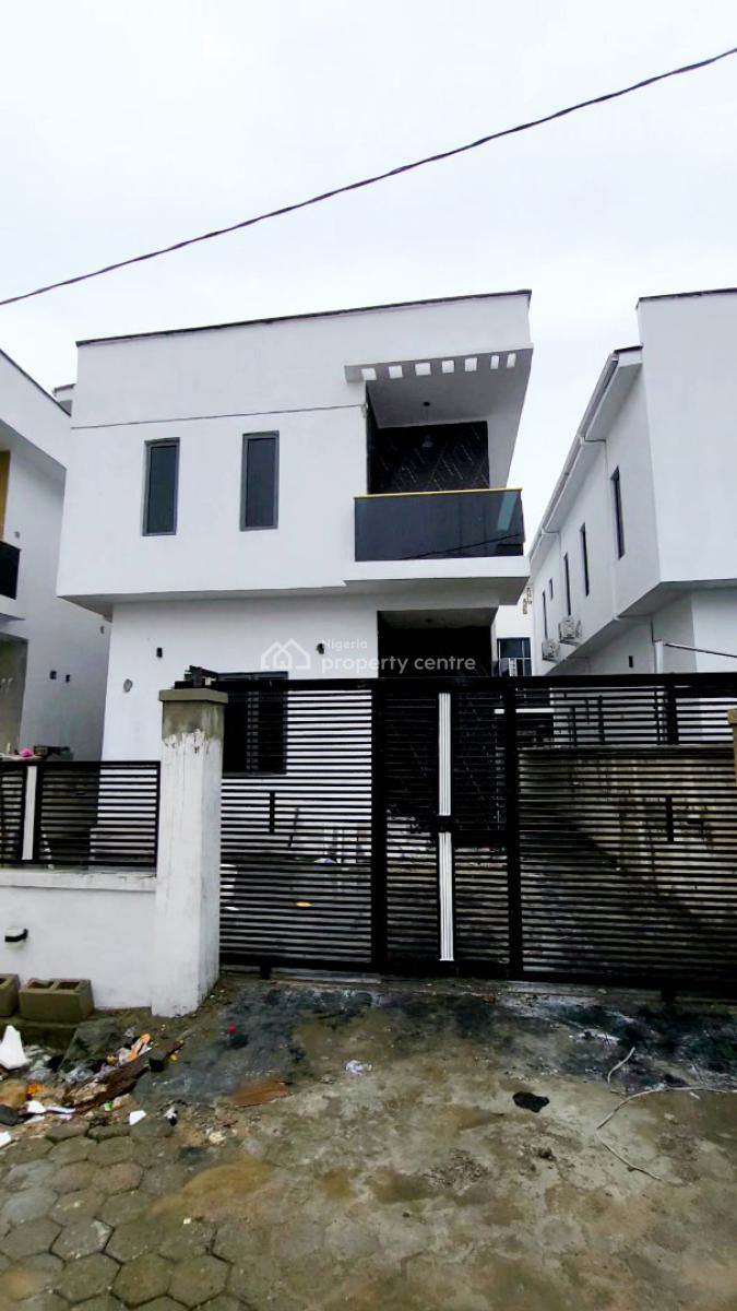 Most Affordable Well Built 4 Bedroom Fully Detached Duplex, Bq in an Estate, Ikota, Lekki, Lagos, Detached Duplex for Sale