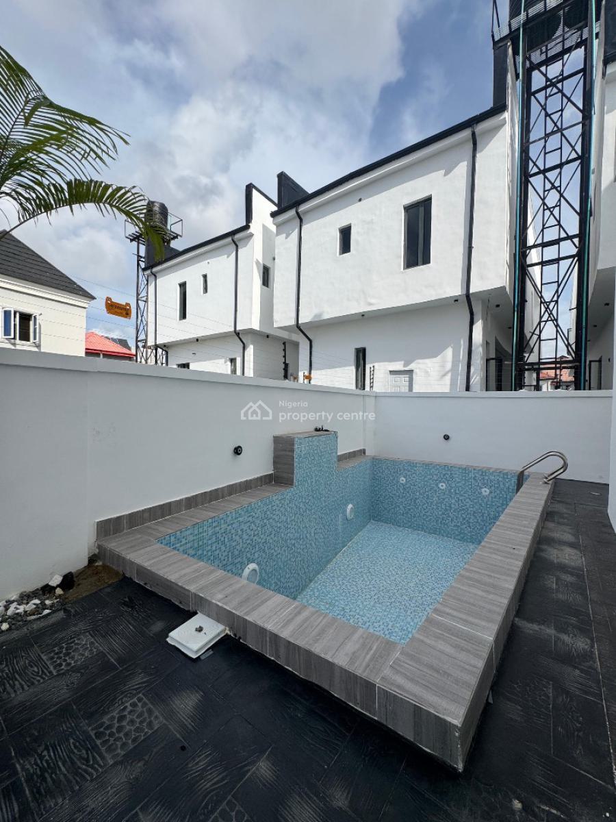 Luxurious 5 Bedroom Detached Duplex & Pool, Ajah, Lagos, Detached Duplex for Sale