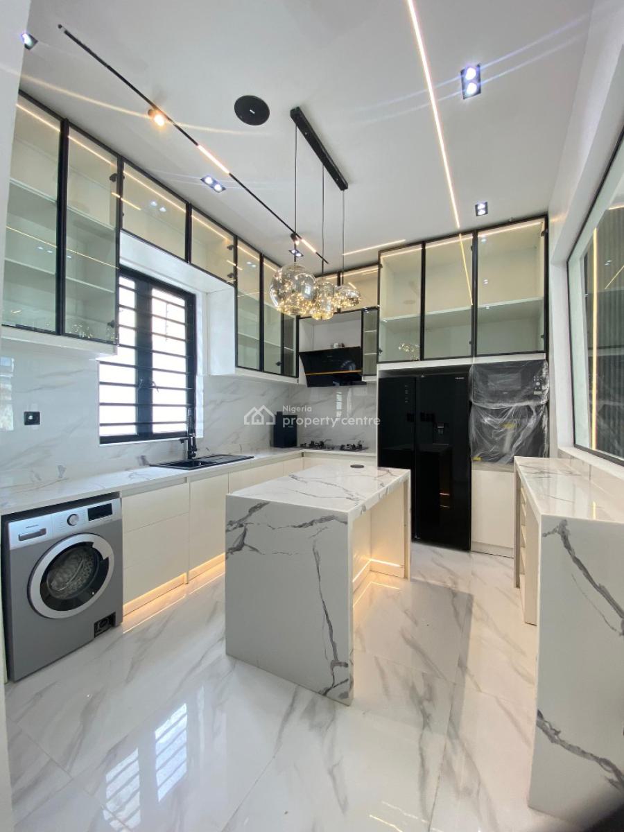 Contemporary 4 Bedroom Detached Duplex with Bq, Ajah, Lagos, Detached Duplex for Sale