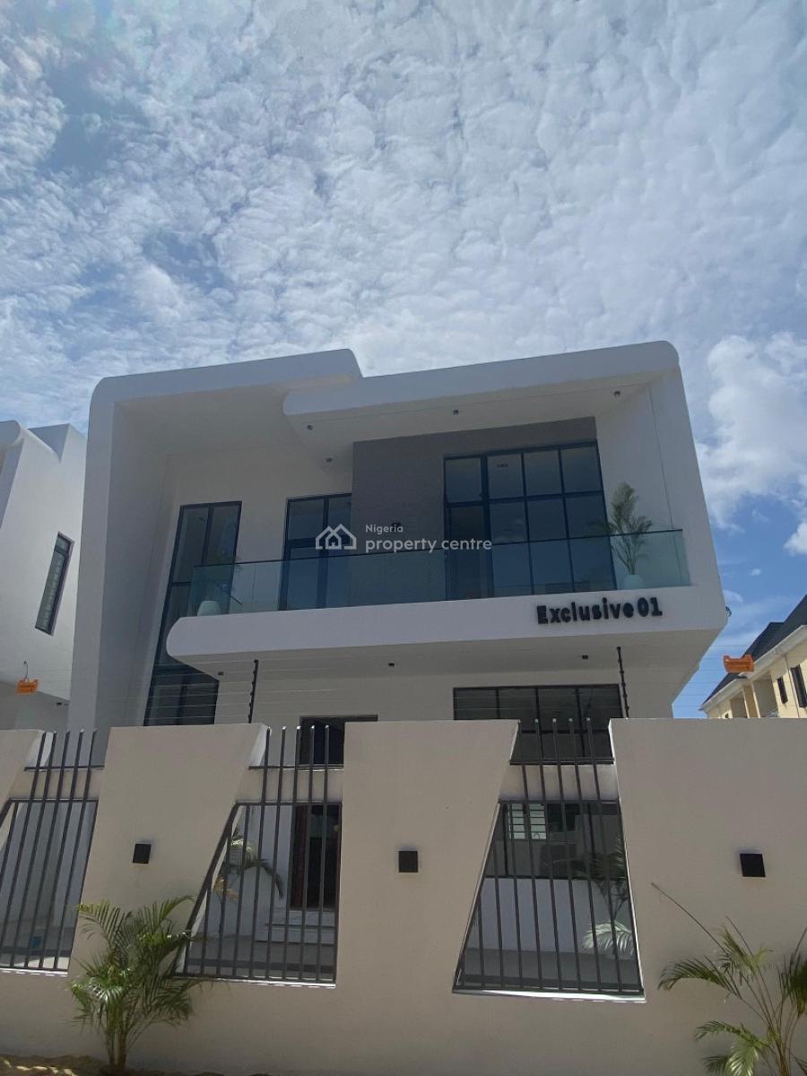Contemporary 4 Bedroom Detached Duplex with Bq, Ajah, Lagos, Detached Duplex for Sale