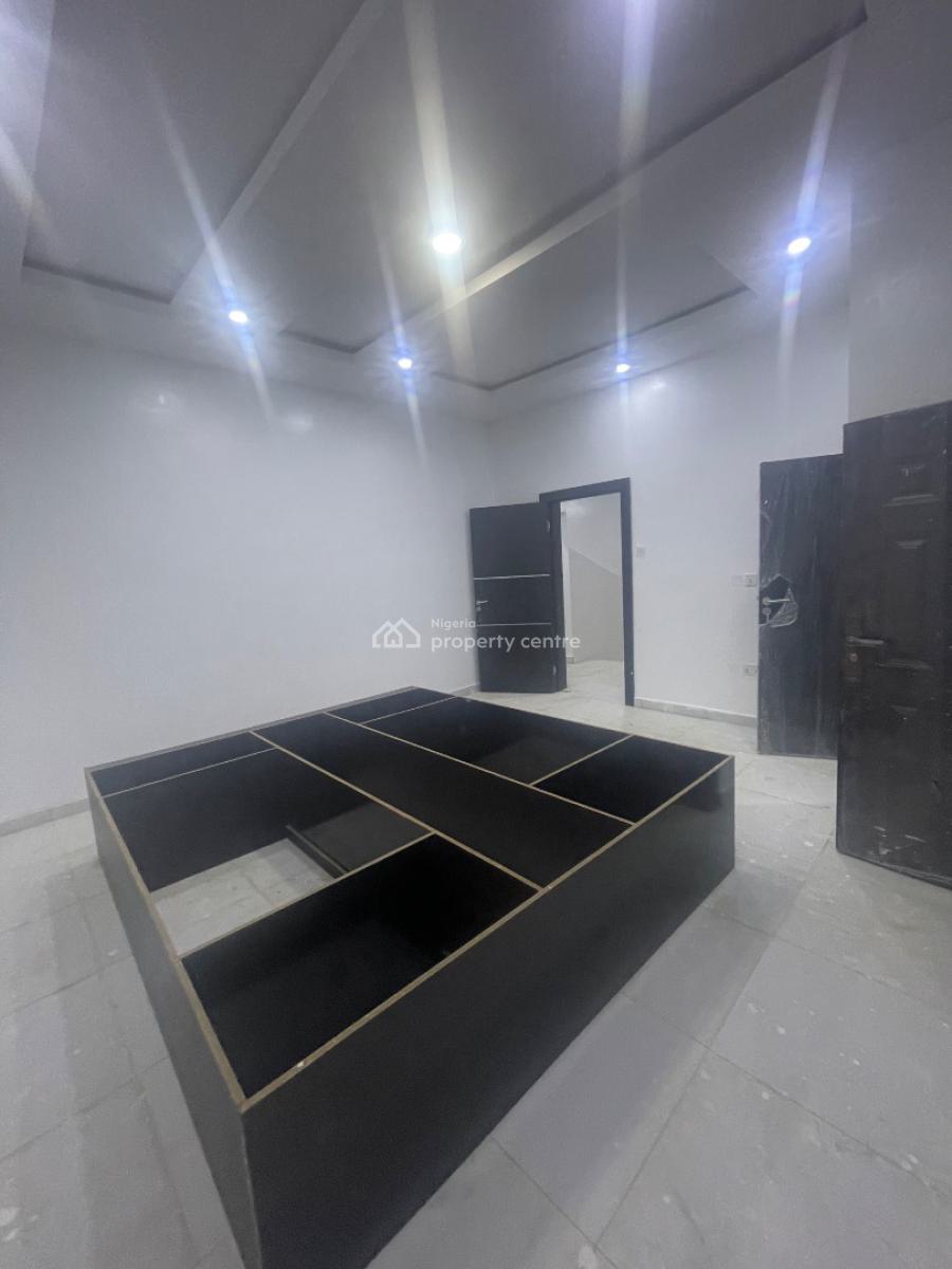 Brand New 4 Bedroom Terrace Duplex with Personal Tank &enough Packing, Located Inside an Estate,very Secured Mini Court Estate, Sangotedo, Ajah, Lagos, Flat / Apartment for Rent