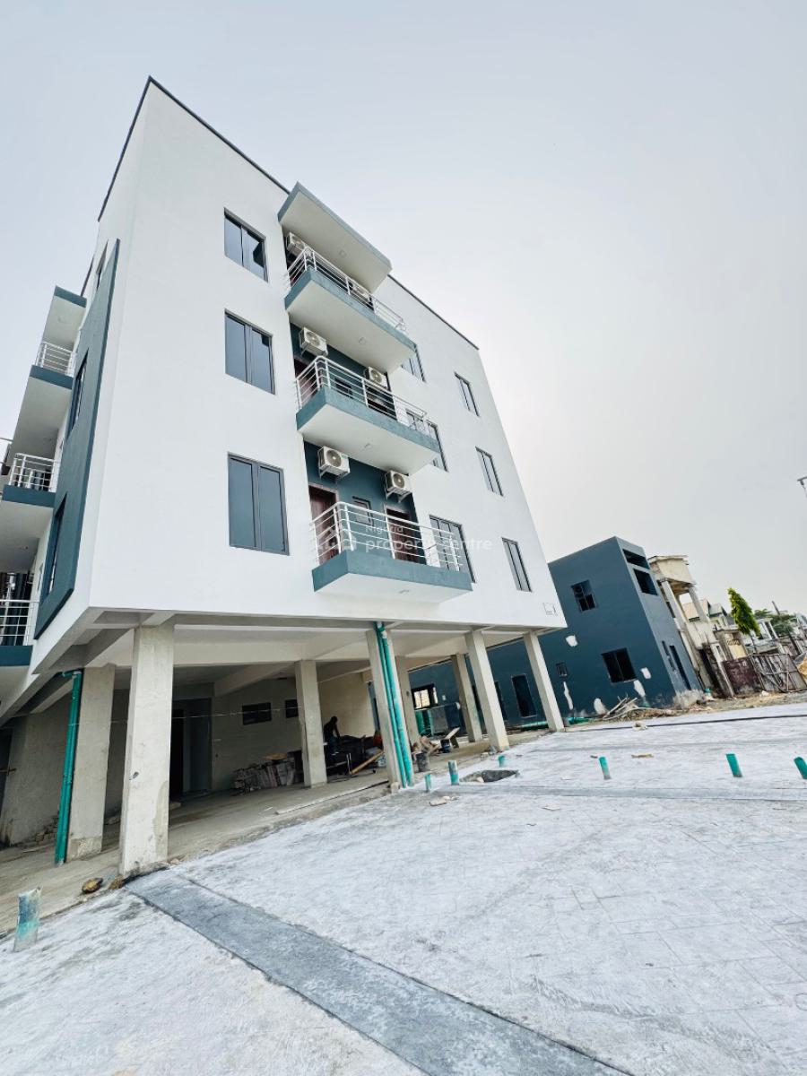 Brand New Spacious 2 Bedroom Apartment, Orchid Road, Lekki, Lagos, Block of Flats for Sale