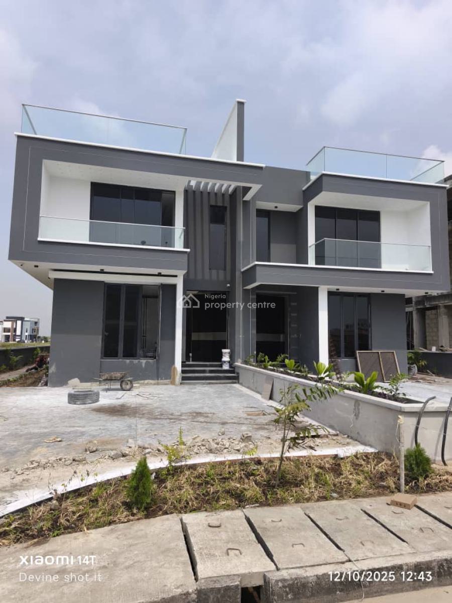 2 Units of Luxury 5-bedroom Semi-detached Duplexes, Cowrie Creek Estate, Ikate, Lekki, Lagos, Semi-detached Duplex for Sale