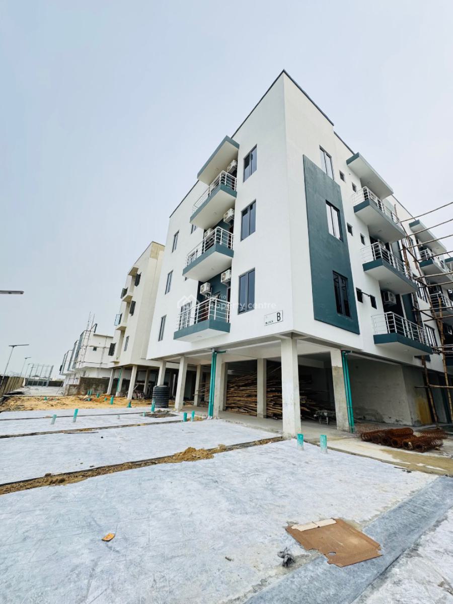 Brand New Spacious 3 Bedroom Apartment Available, Orchid Road, Lekki, Lagos, Block of Flats for Sale