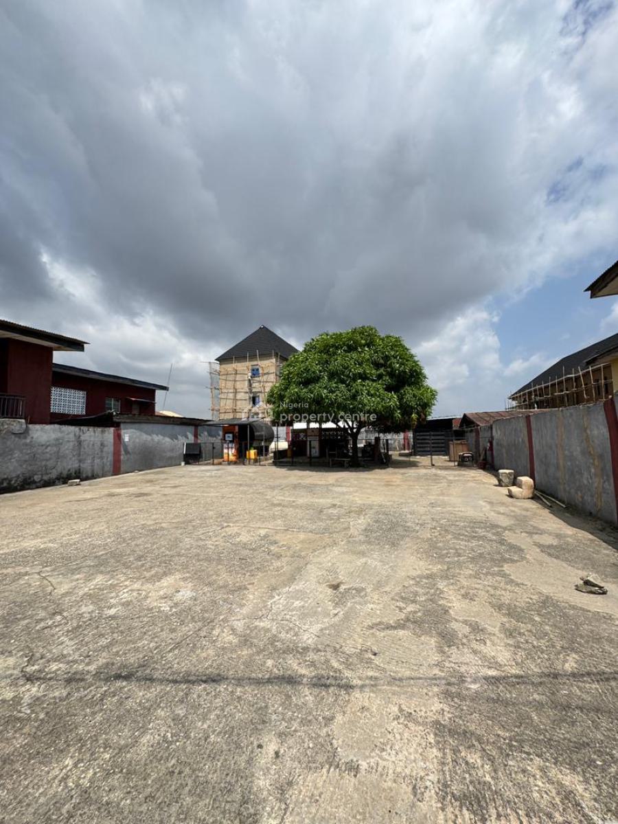 a Empty Landed Property on a Full Plot in The Very Strategic Area, Off Adekunle Kuye, Surulere, Lagos, Land for Sale