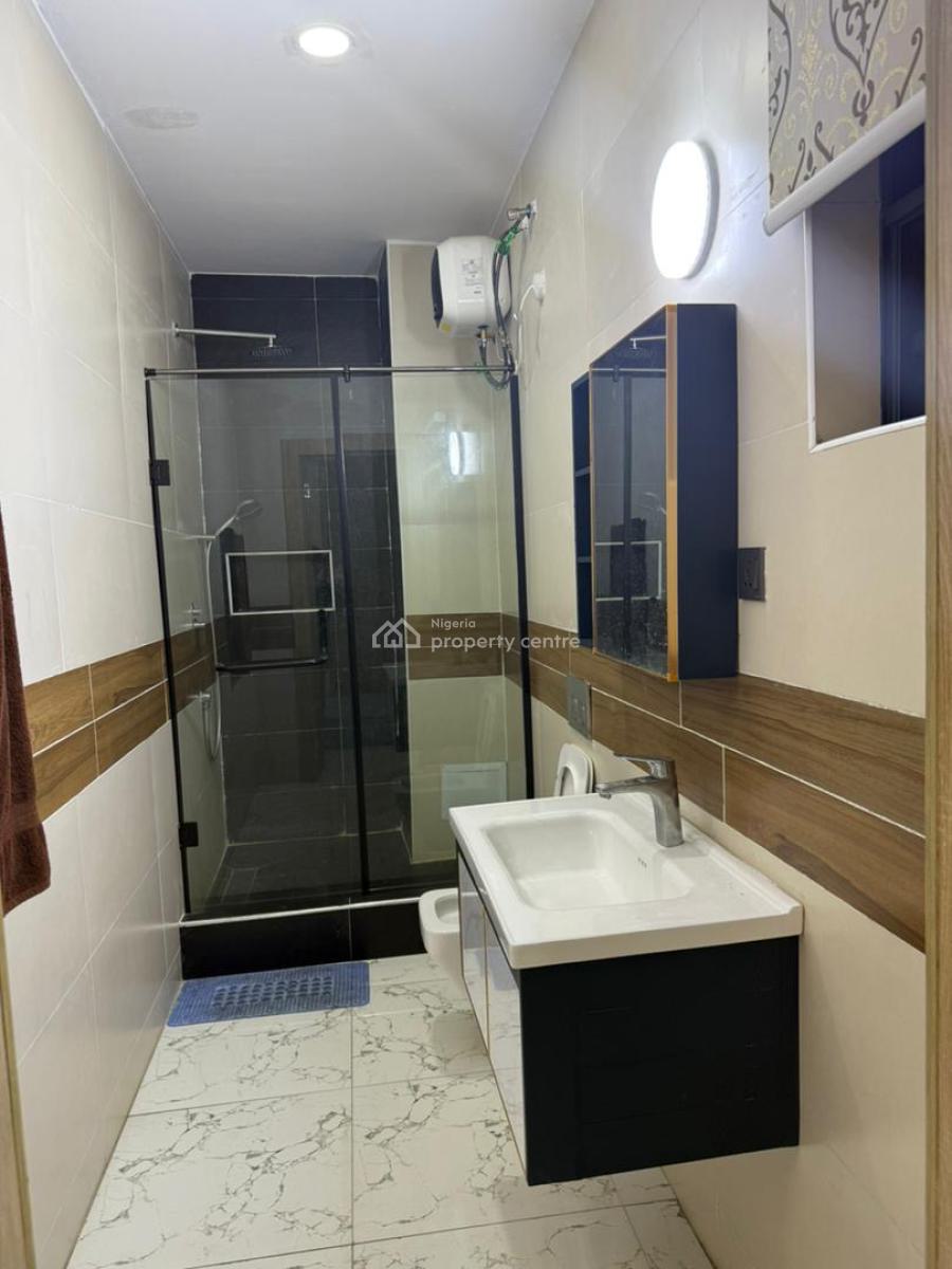 Semi- Furnished 2 Bedrooms Service Apartment, Chevron, Lekki, Lagos, Flat / Apartment for Rent