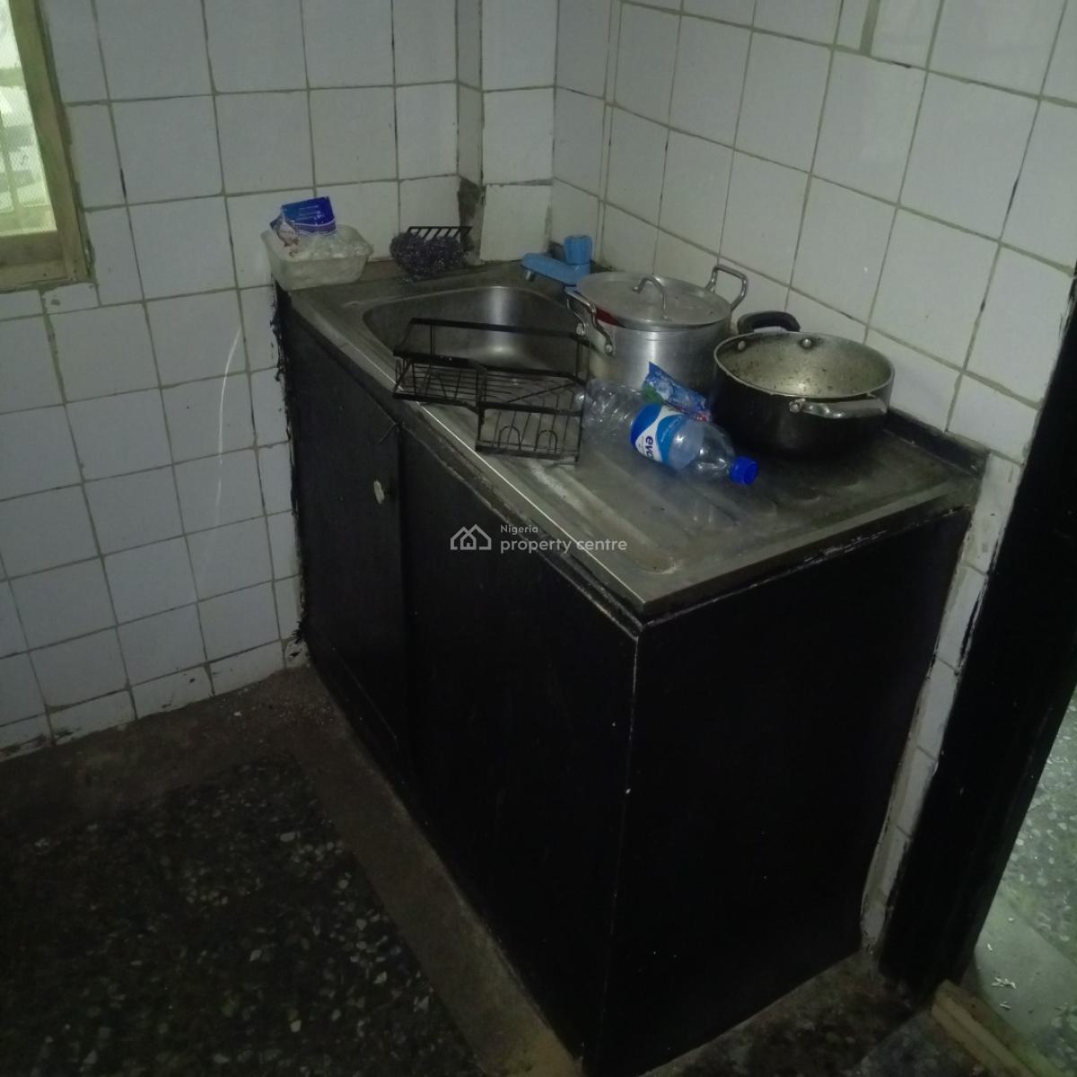 Nice and Spacious 2 Bedroom Flat Upstairs Office Space, Tejuosho, Yaba, Lagos, Flat / Apartment for Rent