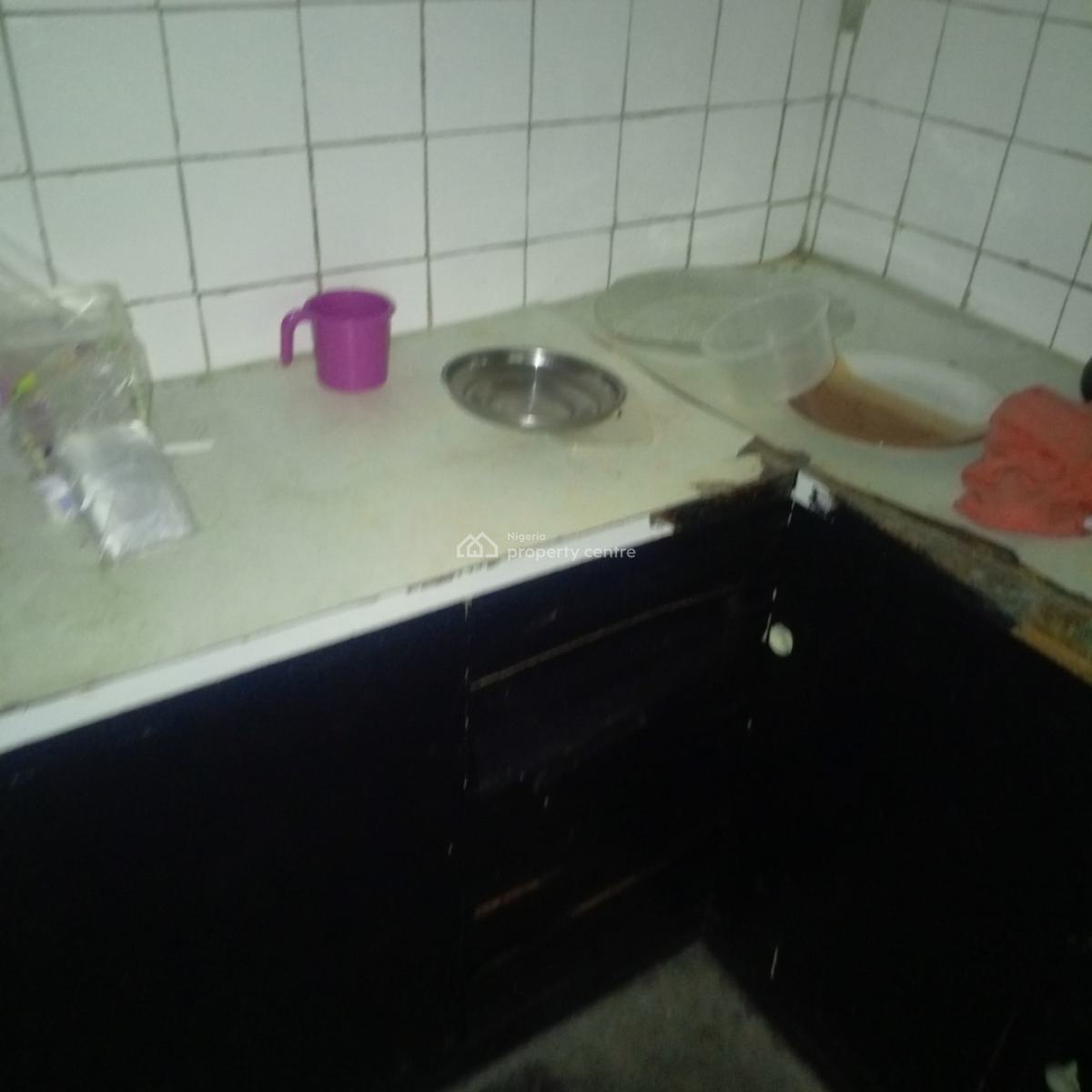 Nice and Spacious 2 Bedroom Flat Upstairs Office Space, Tejuosho, Yaba, Lagos, Flat / Apartment for Rent