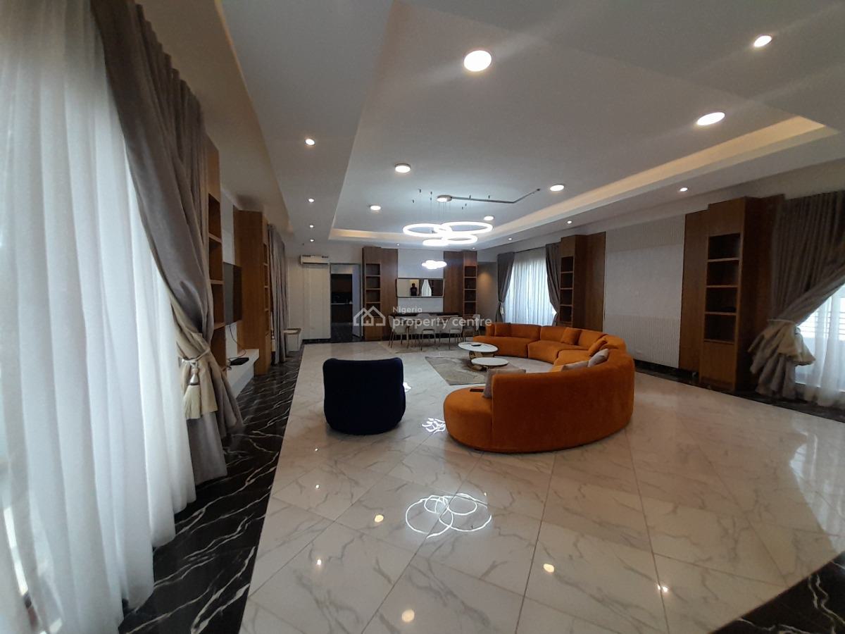 Exquisitely Furnished Three-bedroom Luxury Penthouse, By Bannex Bridge, Mabushi, Abuja, Flat / Apartment for Rent