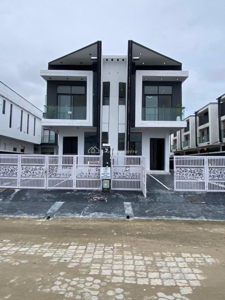 Best Offer 4 Bedroom Semi Detached Duplex with Bq, Ikota, Lekki, Lagos, Semi-detached Duplex for Sale