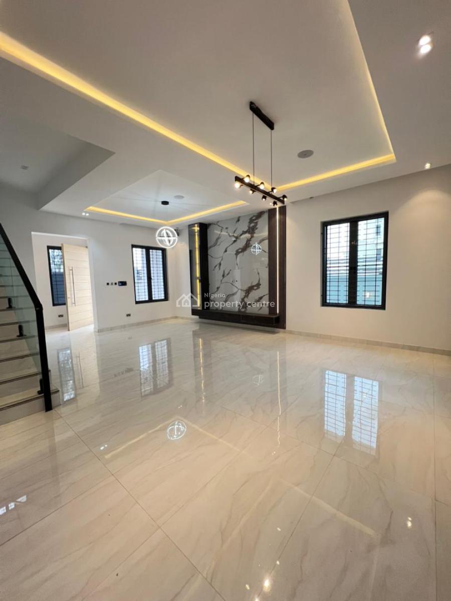 5 Bedroom Detached Duplex with Rooftop, Pool and Bq in Secured Estate, Lekki Phase 1, Lekki, Lagos, Detached Duplex for Sale