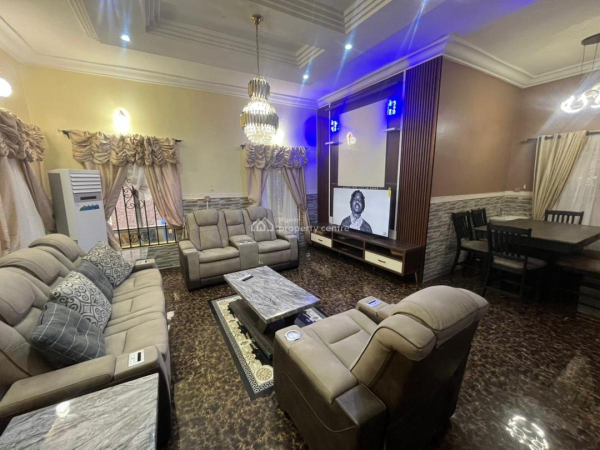a Fully Furnished 4 Bedroom Semi-detached Duplex, Chevy View Estate, Lekki, Lagos, Semi-detached Duplex Short Let