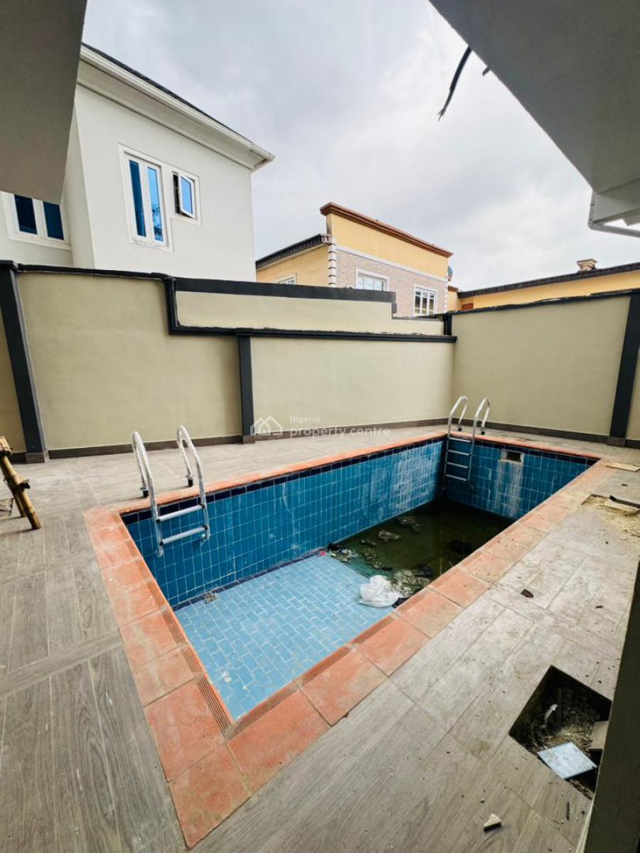 Newly Built 5 Bedroom Fully Detached  Duplex with Bq and Swimming Pool, Ikeja, Maryland, Lagos, Detached Duplex for Sale