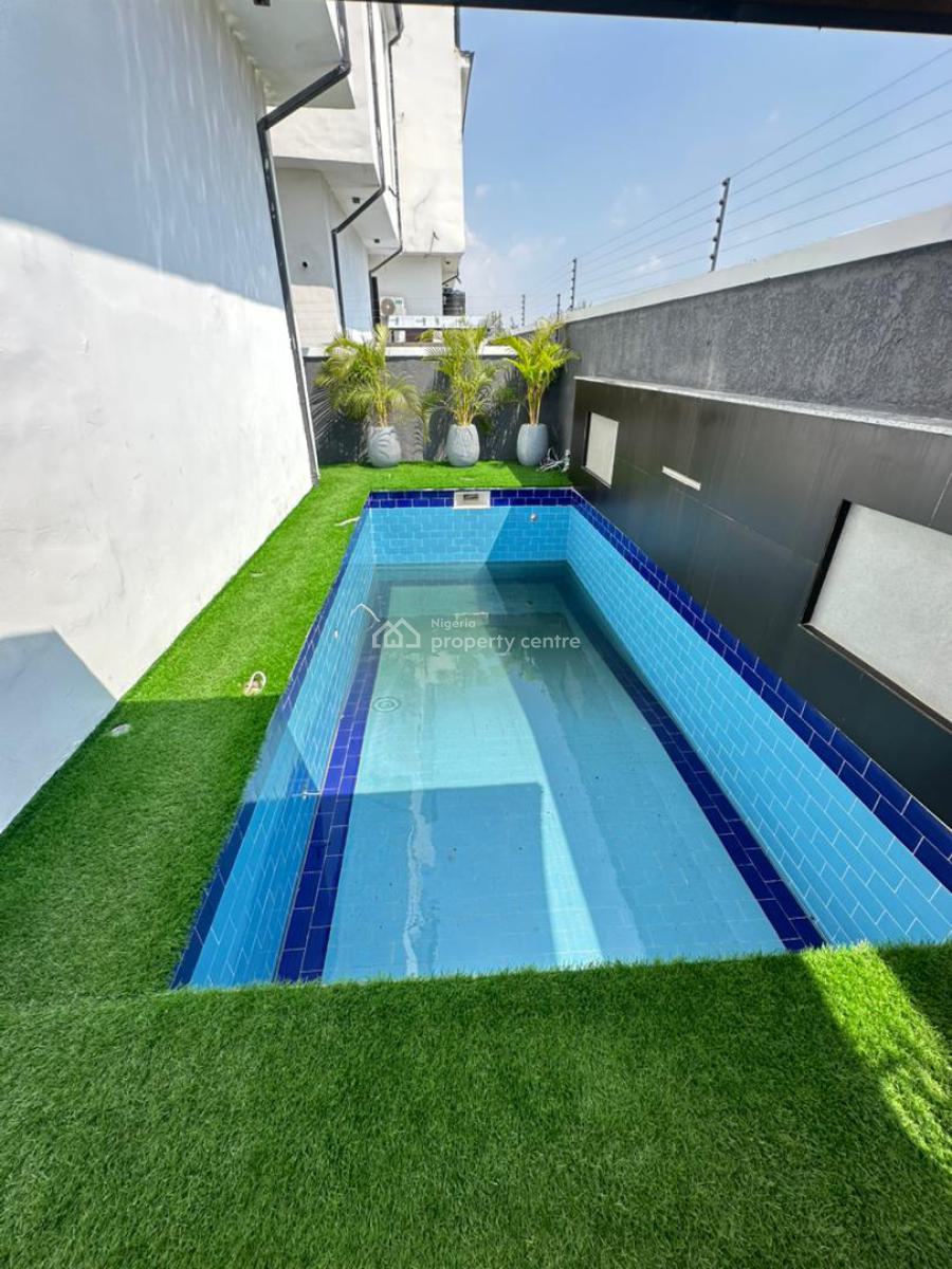 5 Bedroom Detached Duplex with Swimming Pool and Bq in Secured Estate, Orchid Road, Lekki, Lagos, Detached Duplex for Sale