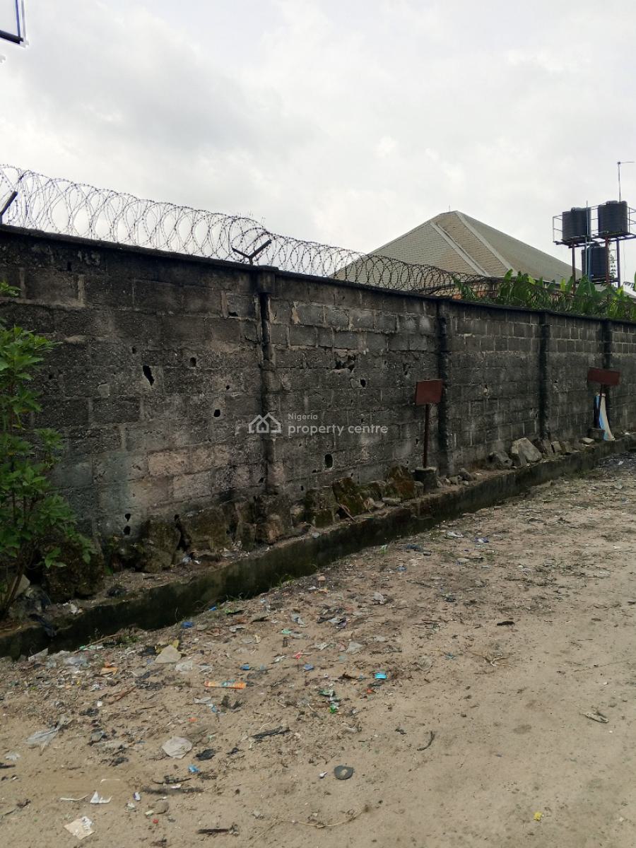 1 Full Plot of Land with Fence and Gate, Eliowhani Road, Rumuduru, Port Harcourt, Rivers, Residential Land for Sale