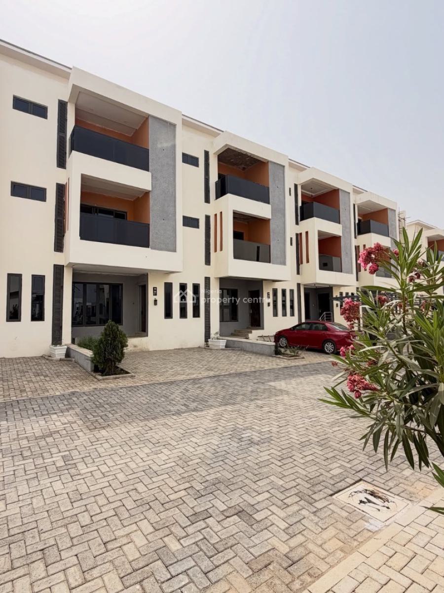 Elegant 4bedroom Terrace with a Bq, Life Camp, Abuja, Terraced Duplex for Sale