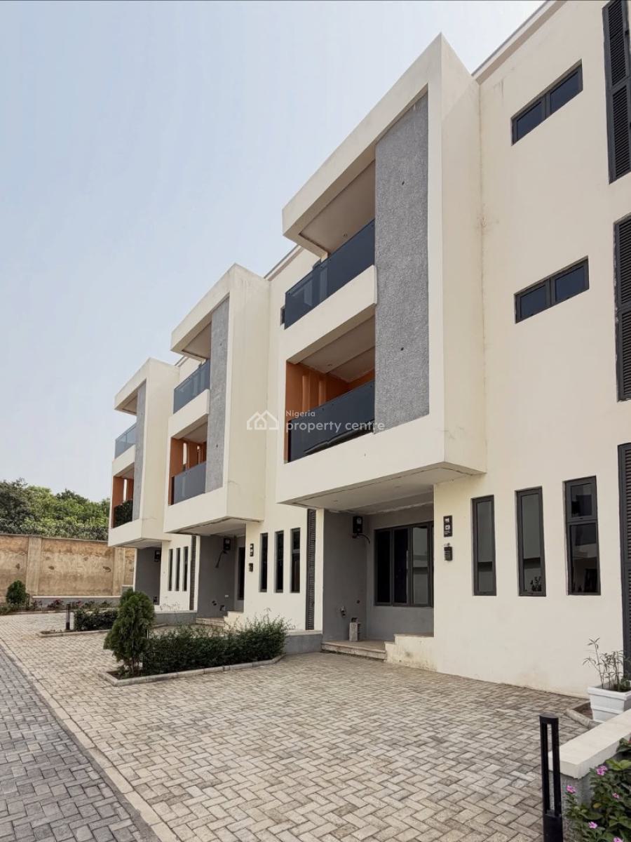 Elegant 4bedroom Terrace with a Bq, Life Camp, Abuja, Terraced Duplex for Sale