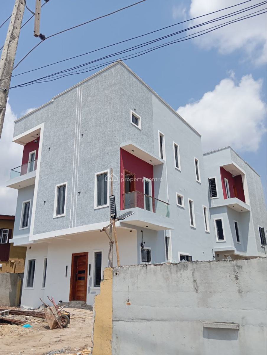 Newly Built 5-bedroom Detached House with Bq., Akora Estate., Adeniyi Jones, Ikeja, Lagos, Detached Duplex for Sale