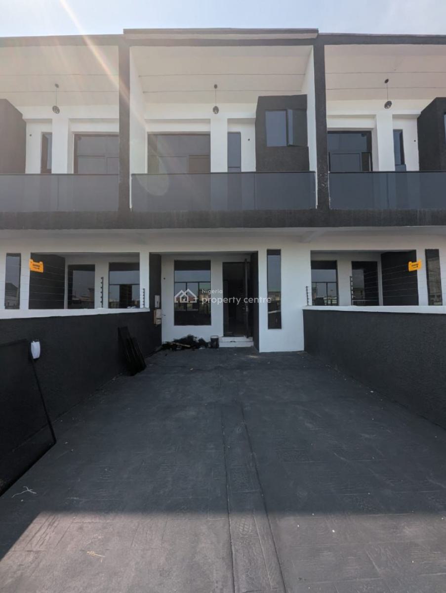 Self Compound 4 Bedroom Terraced Duplex with Bq, Ikota, Lekki, Lagos, Terraced Duplex for Rent