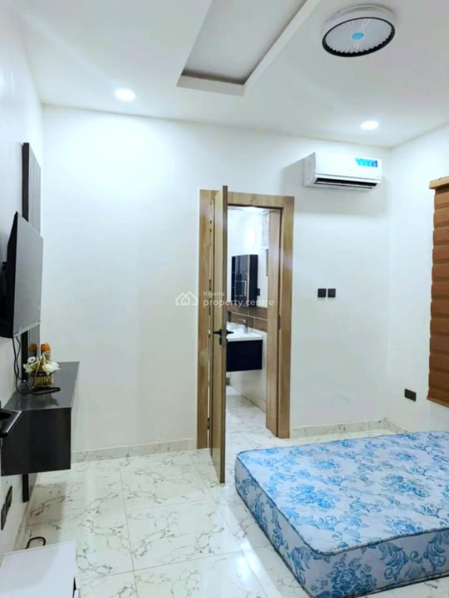 Furnished 2 Bedrooms Service Apartment, Chevron, Lekki, Lagos, Flat / Apartment for Rent