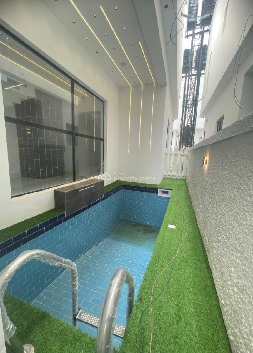 Well Built 5 Bedroom Fully Detached Duplex with Bq & Pool., Ajah, Lagos, Detached Duplex for Sale