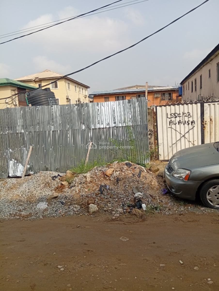 550 Sqm Land Fenced, Soluyi, Gbagada, Lagos, Residential Land for Sale