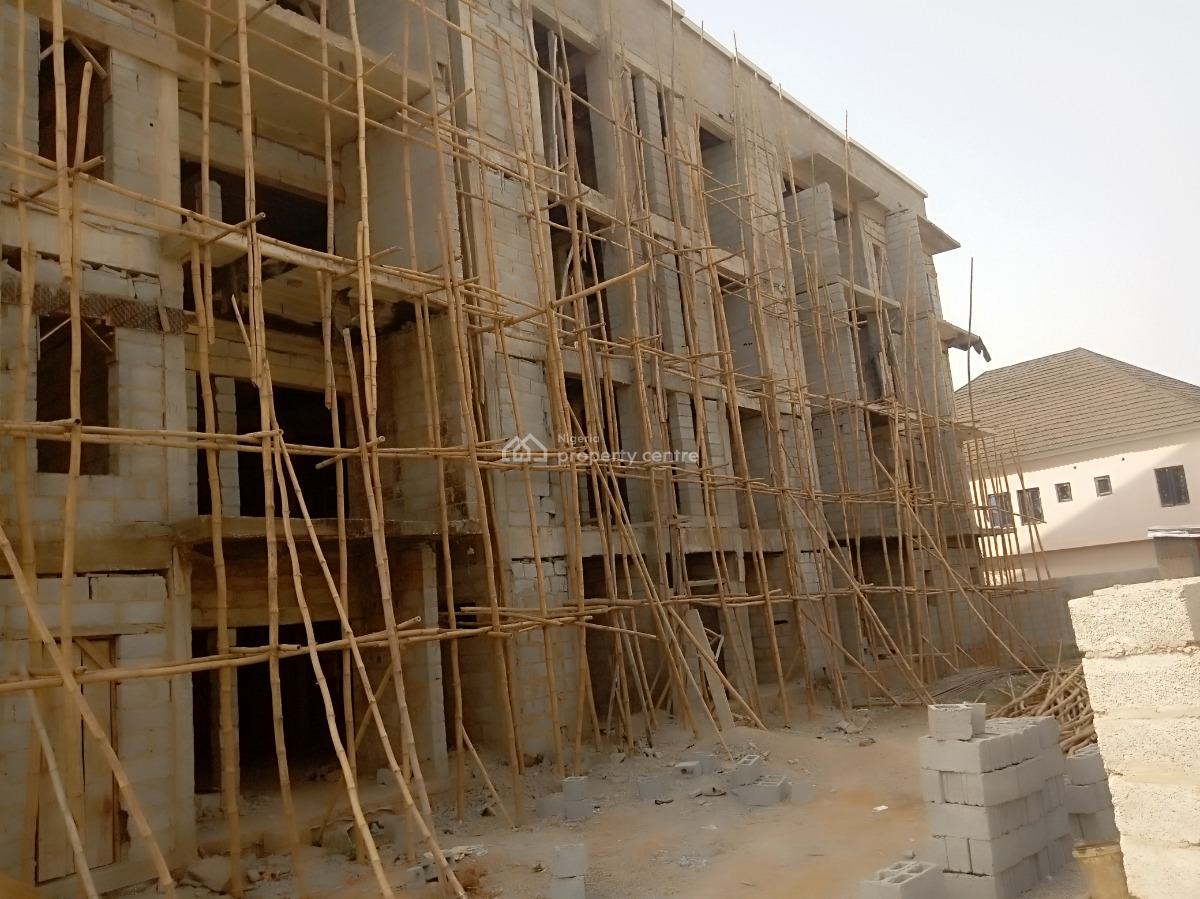 3 Bedroom Flat (carcass) with Boys Quarter, Dakiyiyu District, Dakibiyu, Abuja, Block of Flats for Sale