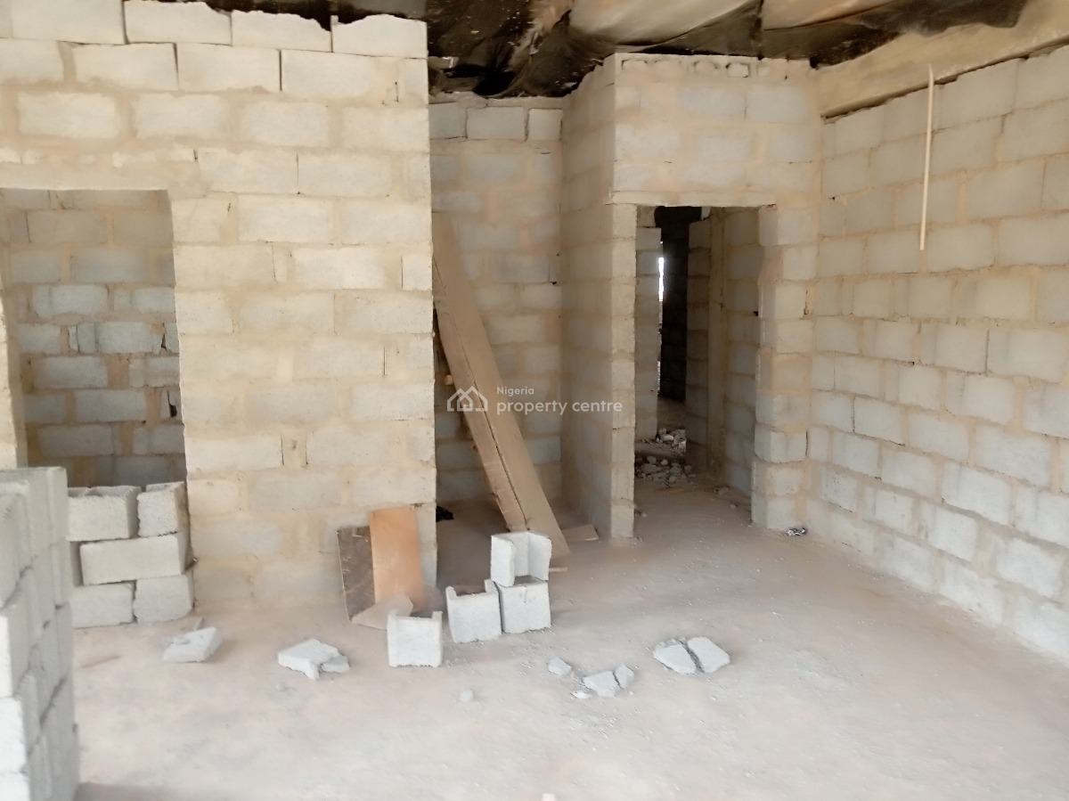 3 Bedroom Flat (carcass) with Boys Quarter, Dakiyiyu District, Dakibiyu, Abuja, Block of Flats for Sale