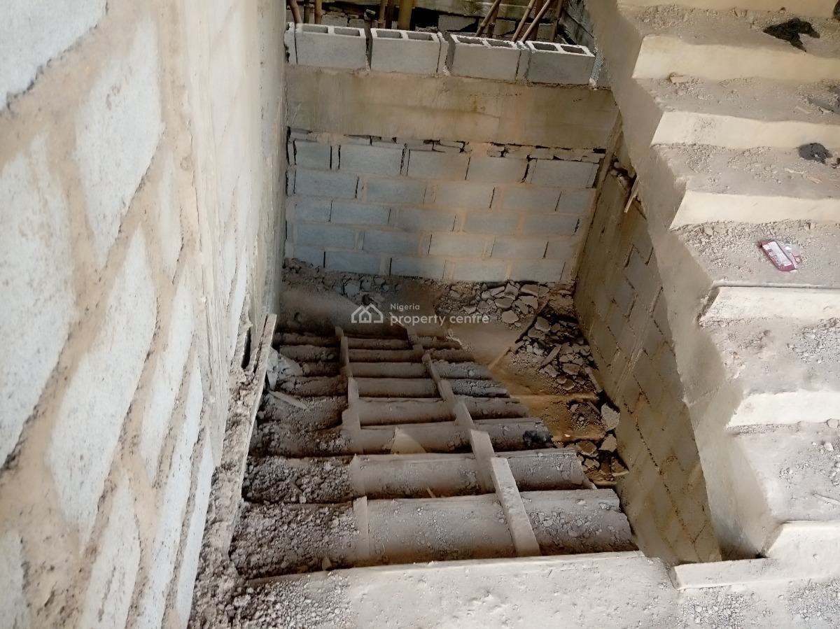 3 Bedroom Flat (carcass) with Boys Quarter, Dakiyiyu District, Dakibiyu, Abuja, Block of Flats for Sale