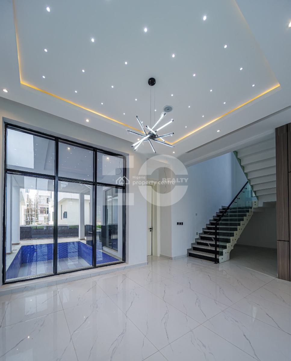 Modern 5-bedroom Detached Residence with Swimming Pool, Gym & Cinema, Ikota, Lekki, Lagos, Detached Duplex for Sale