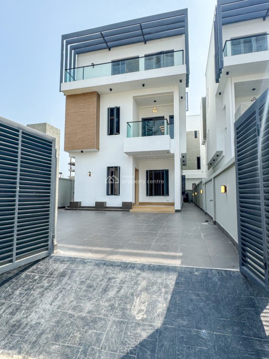 5 Bedroom Fully Detached Duplex with Bq, Lekki Phase 1, Lekki, Lagos, Detached Duplex for Sale