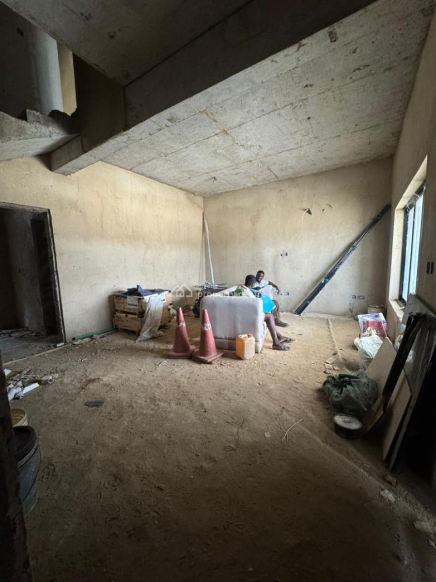 Nicely Built 2-bedroom Apartment (carcass) in a Secured Area, Ikeja Gra, Ikeja, Lagos, Block of Flats for Sale