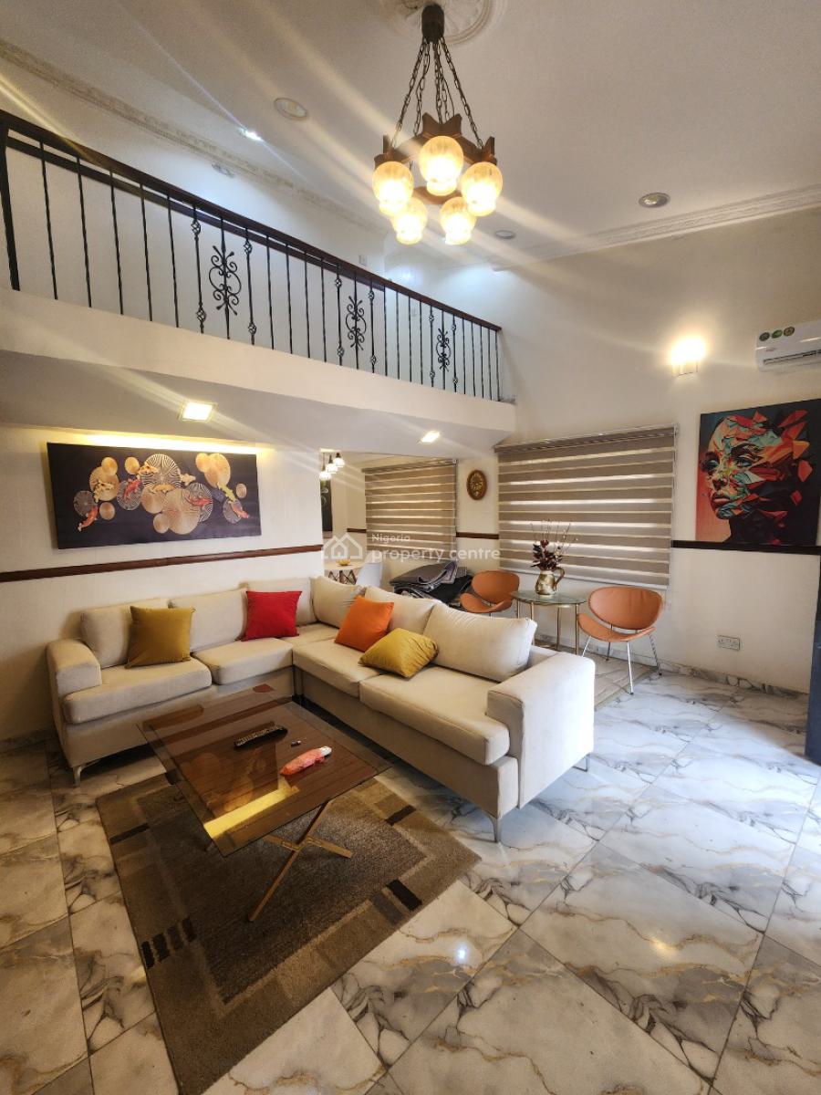Stylishly Fully Furnished 2 Bedrooms Duplex (self Compound), Obele, By Ogunlana Drive, Ogunlana, Surulere, Lagos, Semi-detached Duplex for Rent