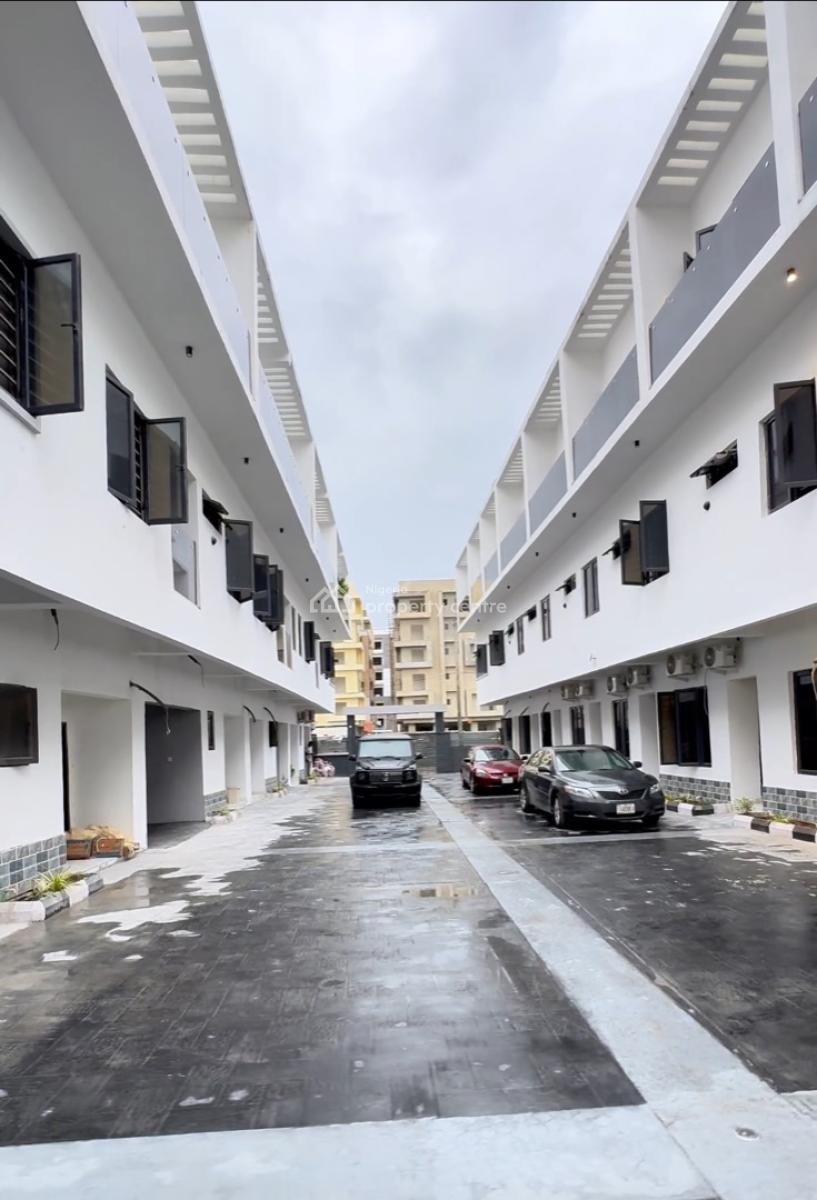 Spacious Newly Built 2bed Terrace, Fully Serviced with 24 Hrs Power, Lekki Phase 1, Lekki, Lagos, Terraced Duplex for Rent